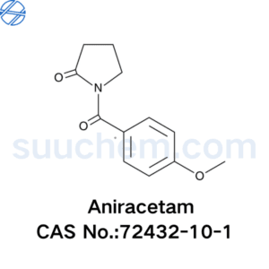 CAS 72432-10-1 Aniracetam structural formula (chemistry)