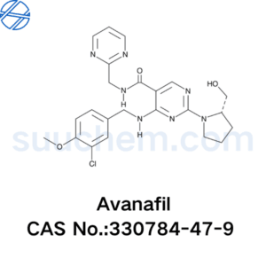 CAS 330784-47-9 Avanafil structural formula (chemistry)