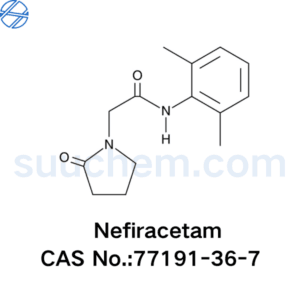 CAS 77191-36-7 Nefiracetam structural formula (chemistry)