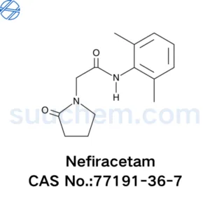 CAS 77191-36-7 Nefiracetam structural formula (chemistry)