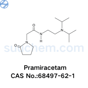 CAS 68497-62-1 Pramiracetam structural formula (chemistry)