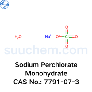 CAS No. 7791-07-3 Sodium Perchlorate Monohydrate structural formula (chemistry)
