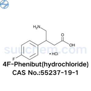 4F-Phenibut (hydrochloride) structural formula (chemistry) CAS No.55237-19-1