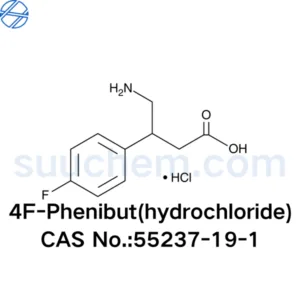 4F-Phenibut (hydrochloride) structural formula (chemistry) CAS No.55237-19-1