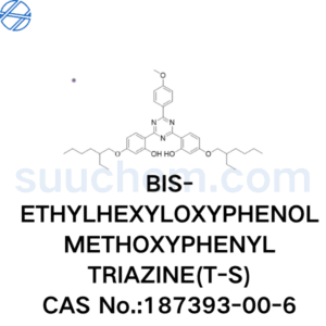 BIS-ETHYLHEXYLOXYPHENOL METHOXYPHENYL TRIAZINE(T-S) structural formula (chemistry) CAS No.187393-00-6