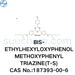BIS-ETHYLHEXYLOXYPHENOL METHOXYPHENYL TRIAZINE(T-S) structural formula (chemistry) CAS No.187393-00-6