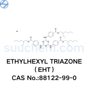 ETHYLHEXYL TRIAZONE(EHT) structural formula (chemistry) CAS No.88122-99-0