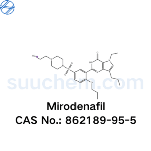 Mirodenafil structural formula (chemistry) CAS No. 862189-95-5