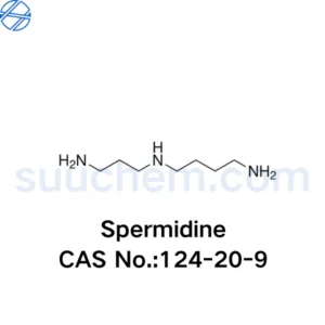 Spermidine structural formula (chemistry) CAS No.124-20-9