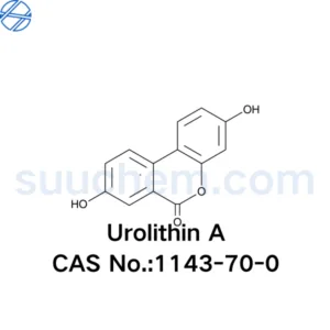 Urolithin A structural formula (chemistry) CAS No.1143-70-0